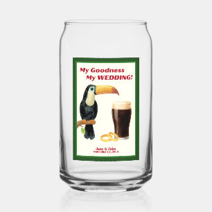Irish Stout Bridal Shower Beer Glass Favor/Gift