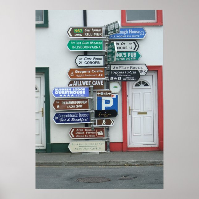 Irish Street Signs (Front)