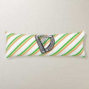 Irish stripes flag body pillow