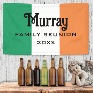 Irish Surname Name Custom  Banner
