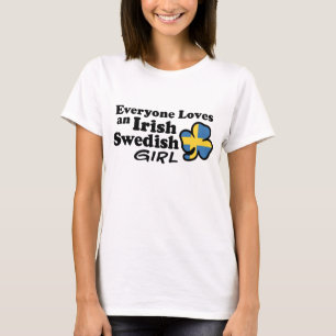 Irish Swedish Girl T-Shirt
