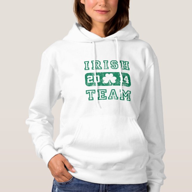 Irish Team 2014 Hoodie (Front)