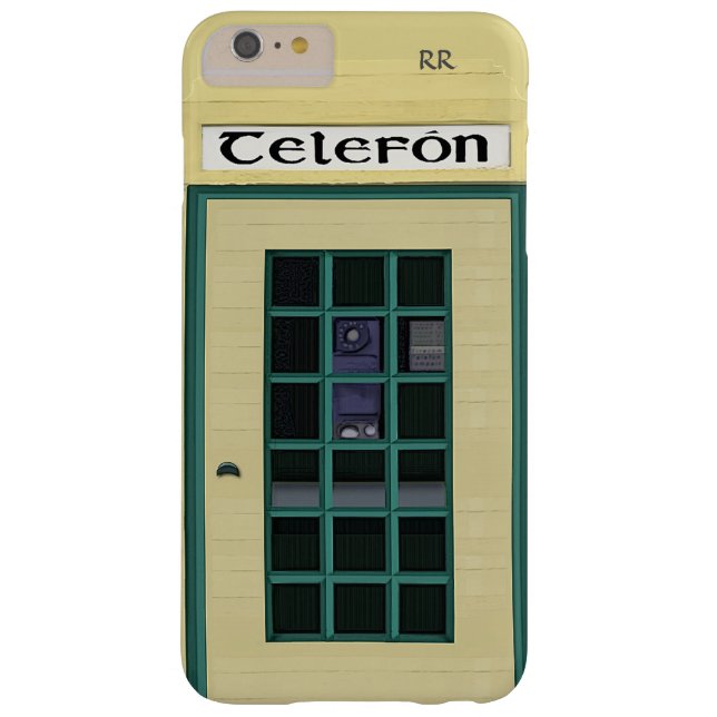 Irish Telephone Box on iPhone 6/6s Plus Case (Back)