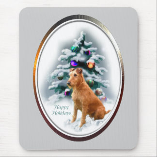 Irish Terrier Christmas Gifts Mouse Pad