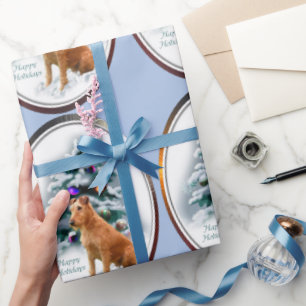 Irish Terrier Christmas Wrapping Paper