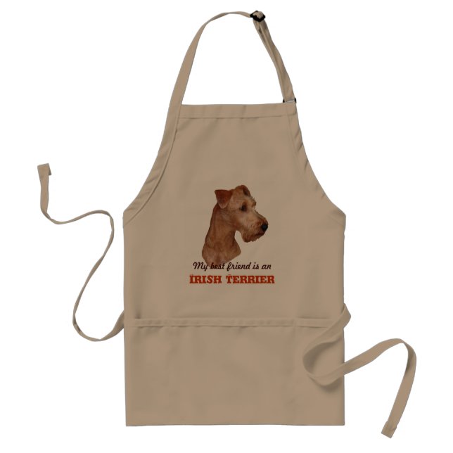 ‘Irish Terrier’ cooking apron (Front)