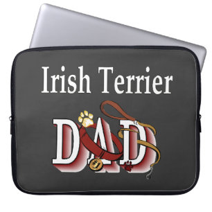 Irish Terrier Dad Laptop Sleeve