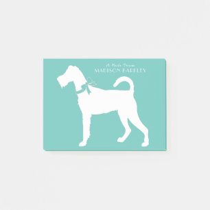 Irish Terrier Dog Puppy Post-it Notes