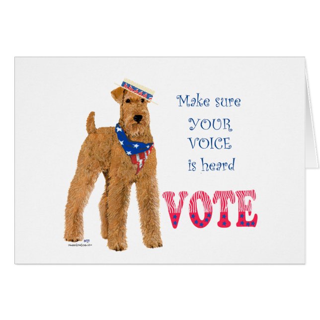 Irish Terrier Elections (Front Horizontal)