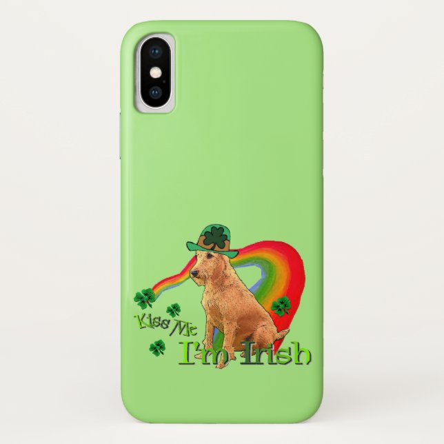 Irish Terrier St Patricks Day Case-Mate iPhone Case (Back)
