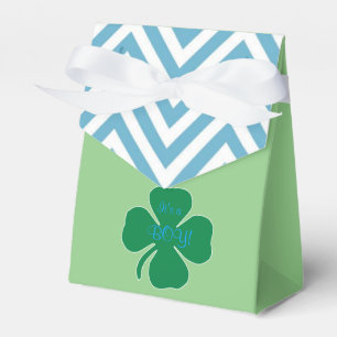 Irish themed baby shower Favour Box