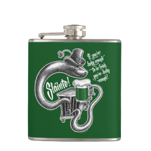 Irish Toast Hip Flask