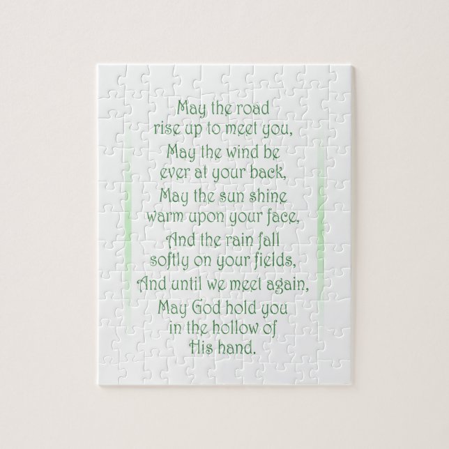 Irish Toast Jigsaw Puzzle (Vertical)