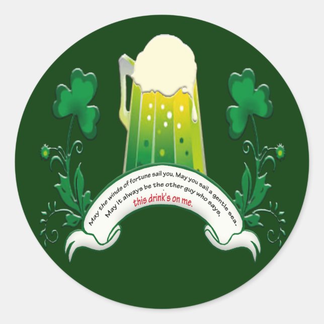 Irish Toast Stickers (Front)