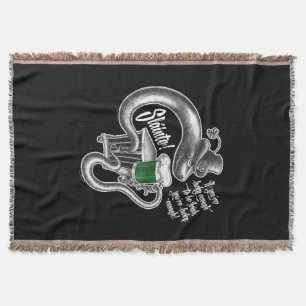 Irish Toast Throw Blanket