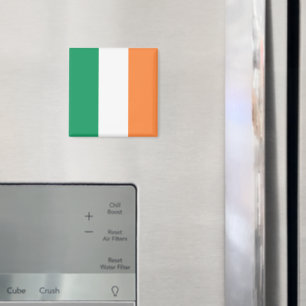 Irish tricolour flag patriotic modern magnet