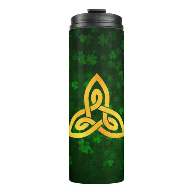 Irish Trinity Knot (design 2) Thermal Tumbler (Front)