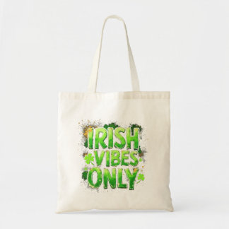 Irish Vibes Only Tote Bag