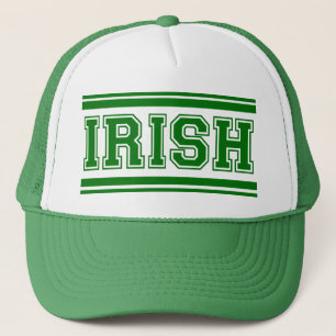Irish Vintage Varsity Trucker Hat