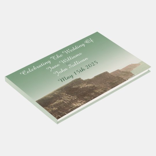 Irish Wedding Guest Book Cliffs of Moher
