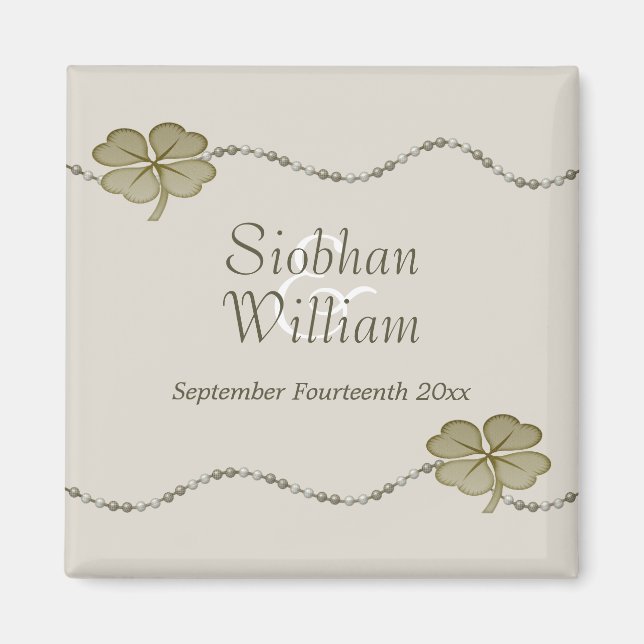 Irish Wedding Magnet (Front)