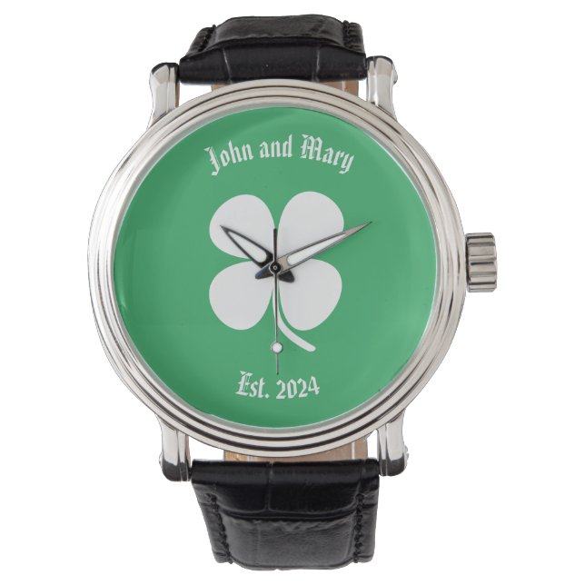 Irish Wedding Wrist Watch (Front)