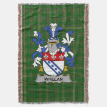  Irish Whelan Coat of Arms Family Crest Ireland
