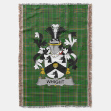  Irish Whight Coat of Arms Family Crest Ireland