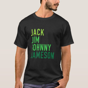 Irish Whiskey  St Patricks Day  Shamrocks T-Shirt