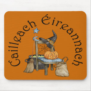 'Irish Witch' in Gaelic Mouse Pad