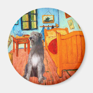 Irish Wolfhound 1 - Room at Arles Magnet