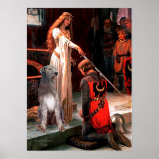Irish Wolfhound 1 - The Accolade Poster