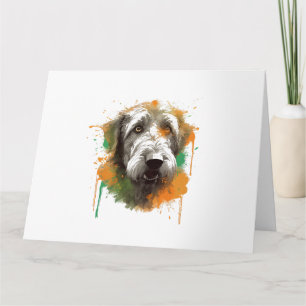 Irish Wolfhound  Card