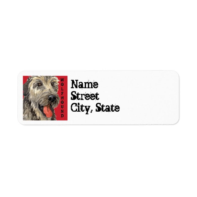 Irish Wolfhound Colour Block (Front)
