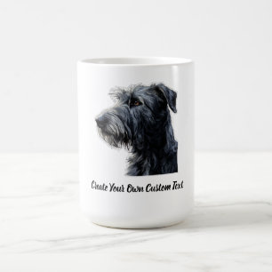 Irish Wolfhound Dog Create Your Own Custom Text Coffee Mug