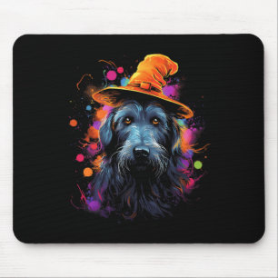 Irish Wolfhound Halloween Dog Pet Dog Mouse Pad