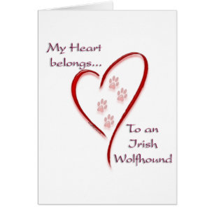 Irish Wolfhound Heart Belongs