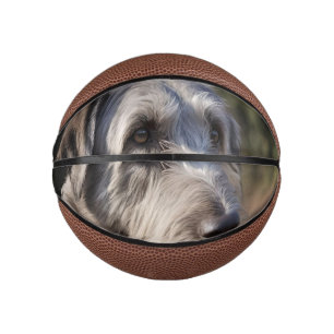 Irish Wolfhound I Am Not Amused, Mini Basketball