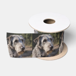 Irish Wolfhound I Am Not Amused, Satin Ribbon