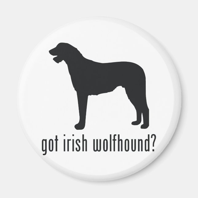 Irish Wolfhound Magnet (Front)