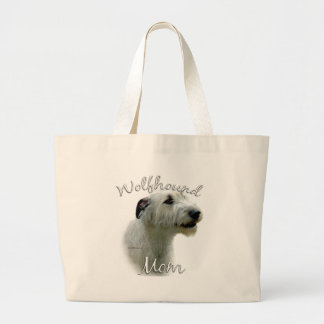 Irish Wolfhound Mom 2 Large Tote Bag