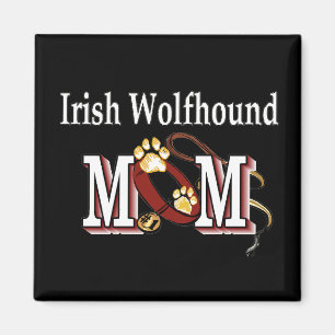 irish wolfhound mom gifts magnet