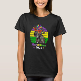 Irish Wolfhound Party Dog Mardi Gras 2023 T-Shirt