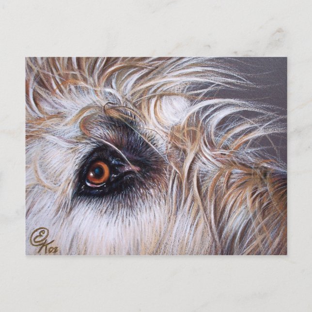 Irish Wolfhound Postcard (Front)