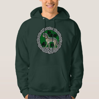 Irish Wolfhound Team Shield Hoodie