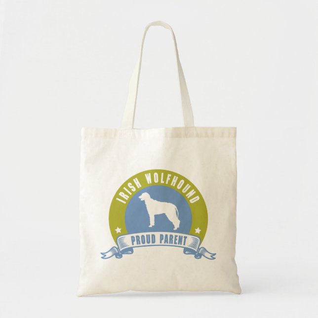 Irish Wolfhound Tote Bag (Front)