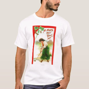 Irish Woman About to Hit Golfball T-Shirt