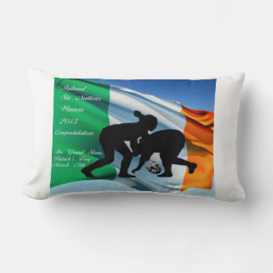 Irish women rugby pillow