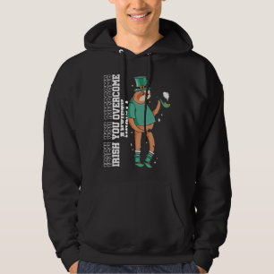 Irish You Overcome Anxiety Stress Awareness Sloth  Hoodie