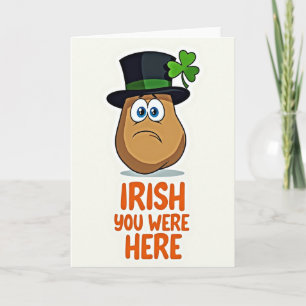 Irish You Were Here Card